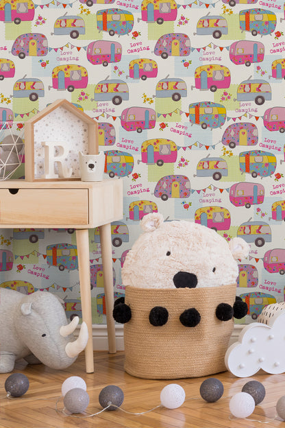 A.S. Création Kinderzimmertapete Bunt Papiertapete 343453 Wandtapete