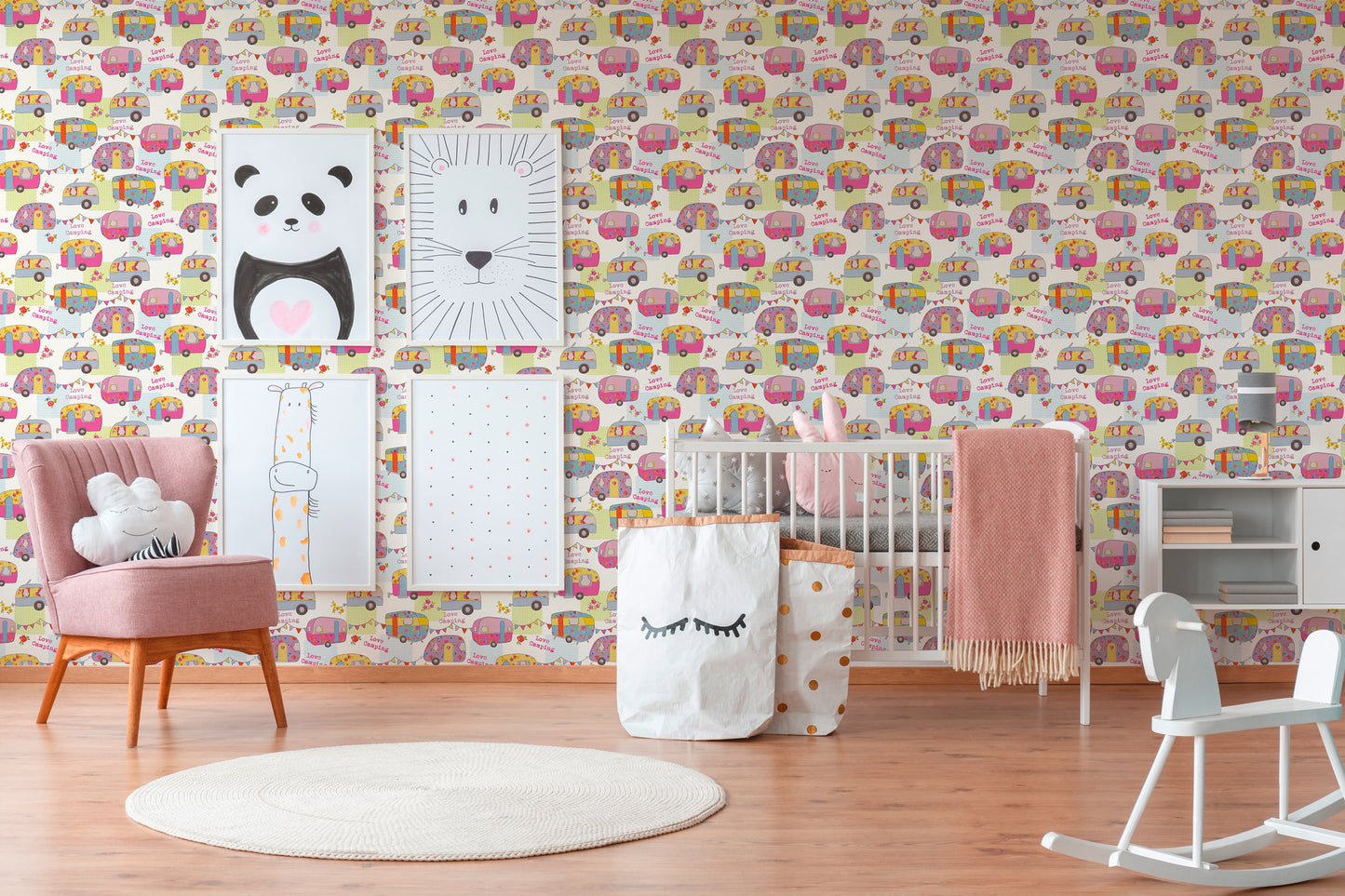 A.S. Création Kinderzimmertapete Bunt Papiertapete 343453 Wandtapete