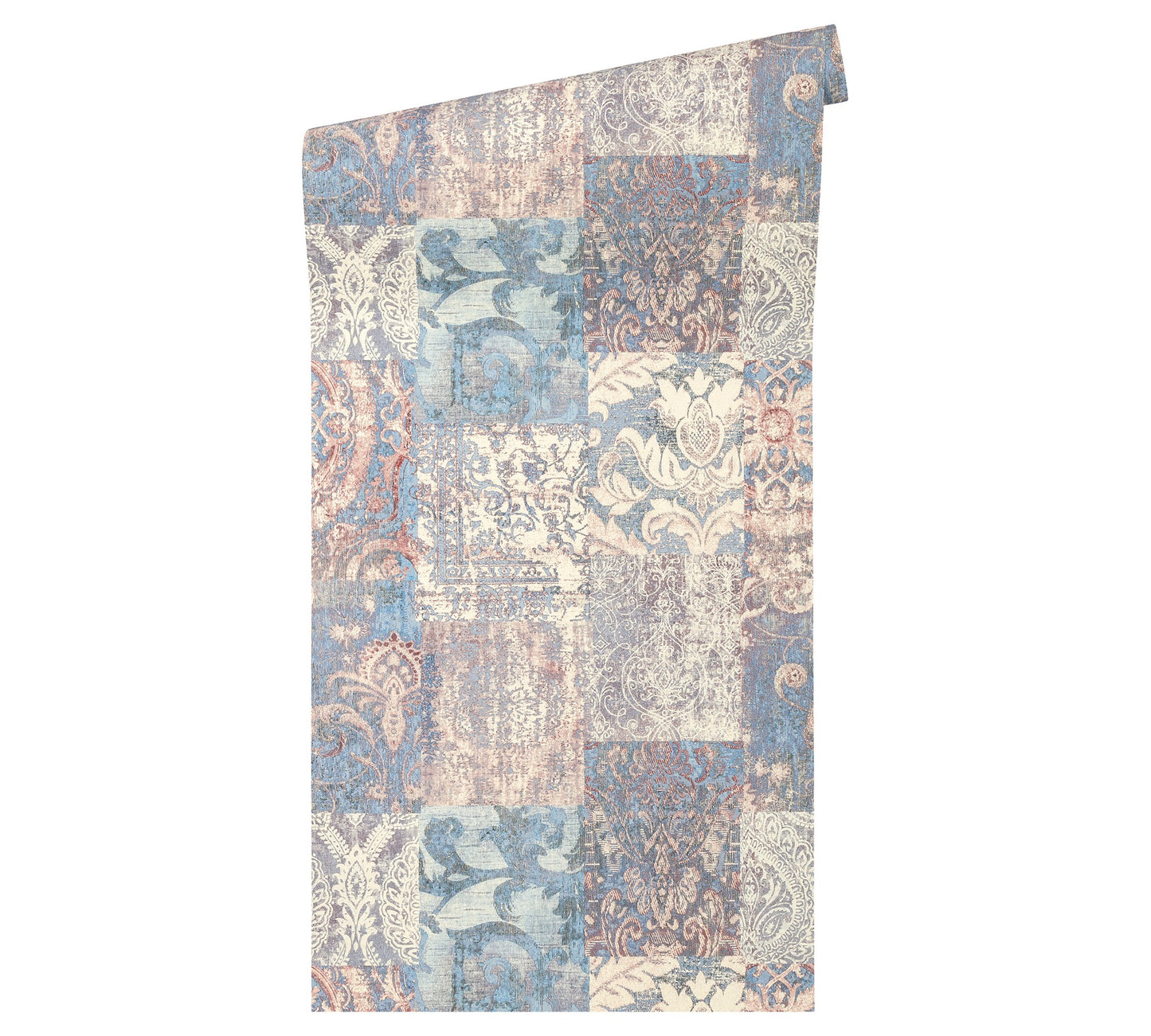 A.S. Création Barocktapete Barock Blau 343743 Wandtapete Vlies Rolle Tapete