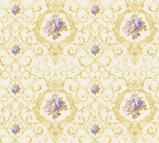 A.S. Création Barocktapete Barock Gold 343911 Tapete Château 5 Wandtapete Design