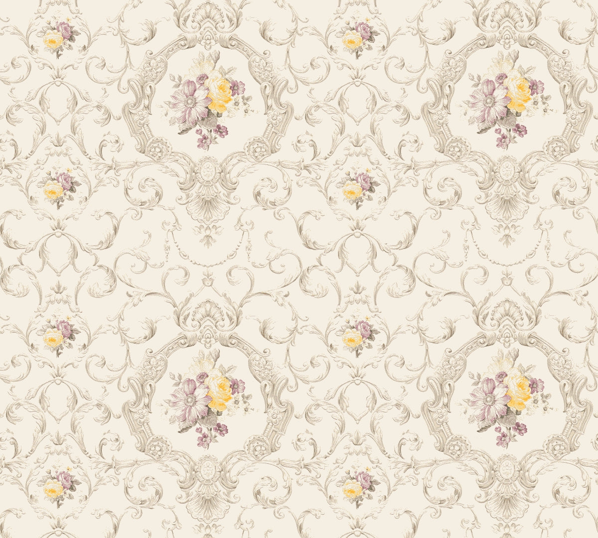 A.S. Création Barocktapete Barock Beige 343912 Tapete Château 5 Wandtapete