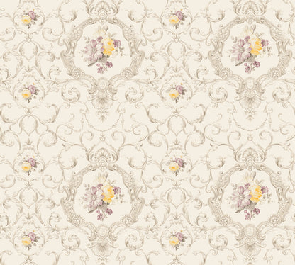 A.S. Création Barocktapete Barock Beige 343912 Tapete Château 5 Wandtapete