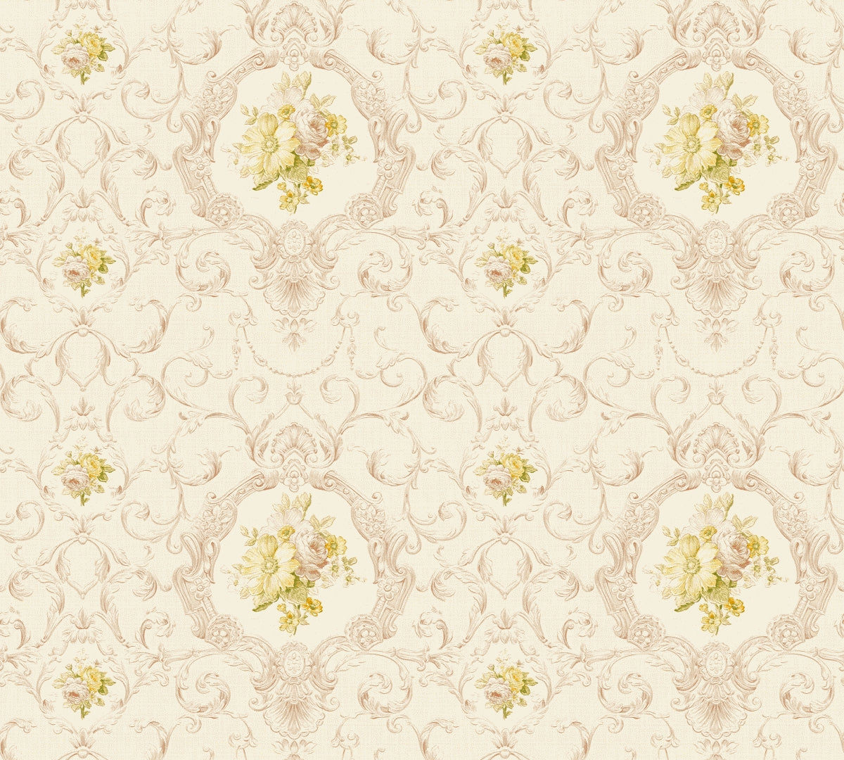 A.S. Création Barocktapete Barock Rosa 343914 Tapete Château 5 Wandtapete Design