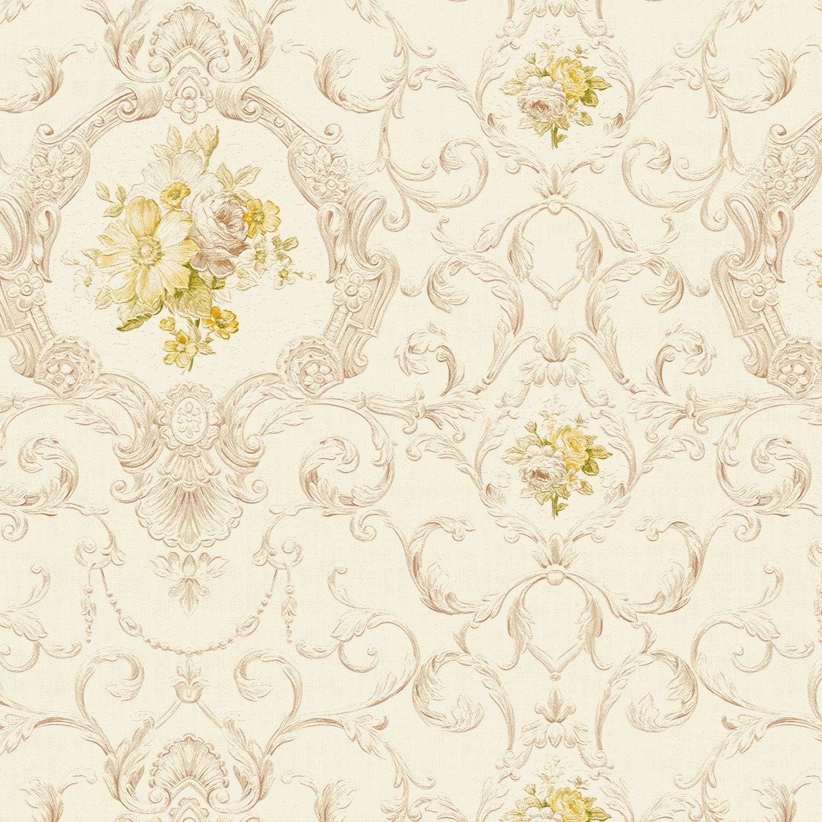 A.S. Création Barocktapete Barock Rosa 343914 Tapete Château 5 Wandtapete Design