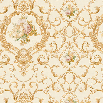A.S. Création Barocktapete Barock Gold 343915 Tapete Château 5 Wandtapete Design
