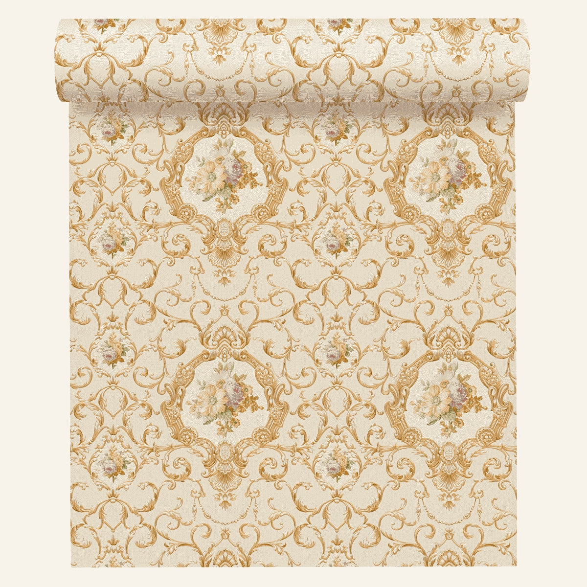 A.S. Création Barocktapete Barock Gold 343915 Tapete Château 5 Wandtapete Design