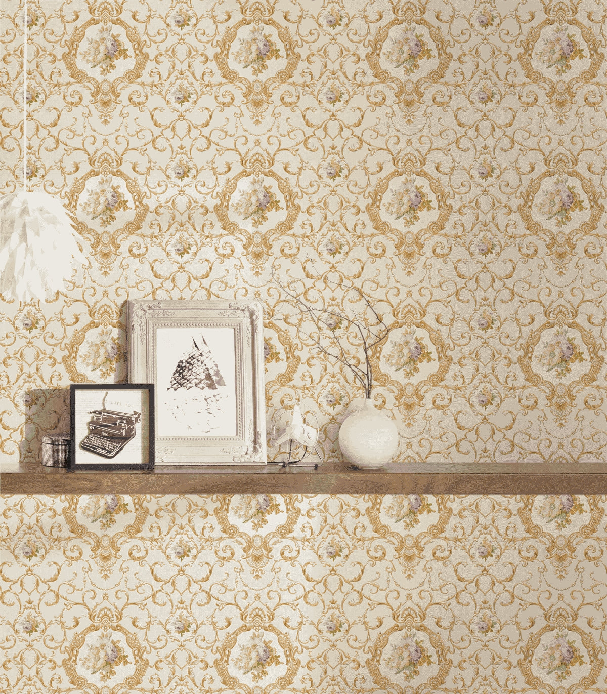 A.S. Création Barocktapete Barock Gold 343915 Tapete Château 5 Wandtapete Design