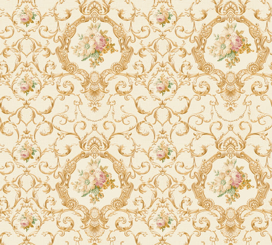 A.S. Création Barocktapete Barock Gold 343915 Tapete Château 5 Wandtapete Design