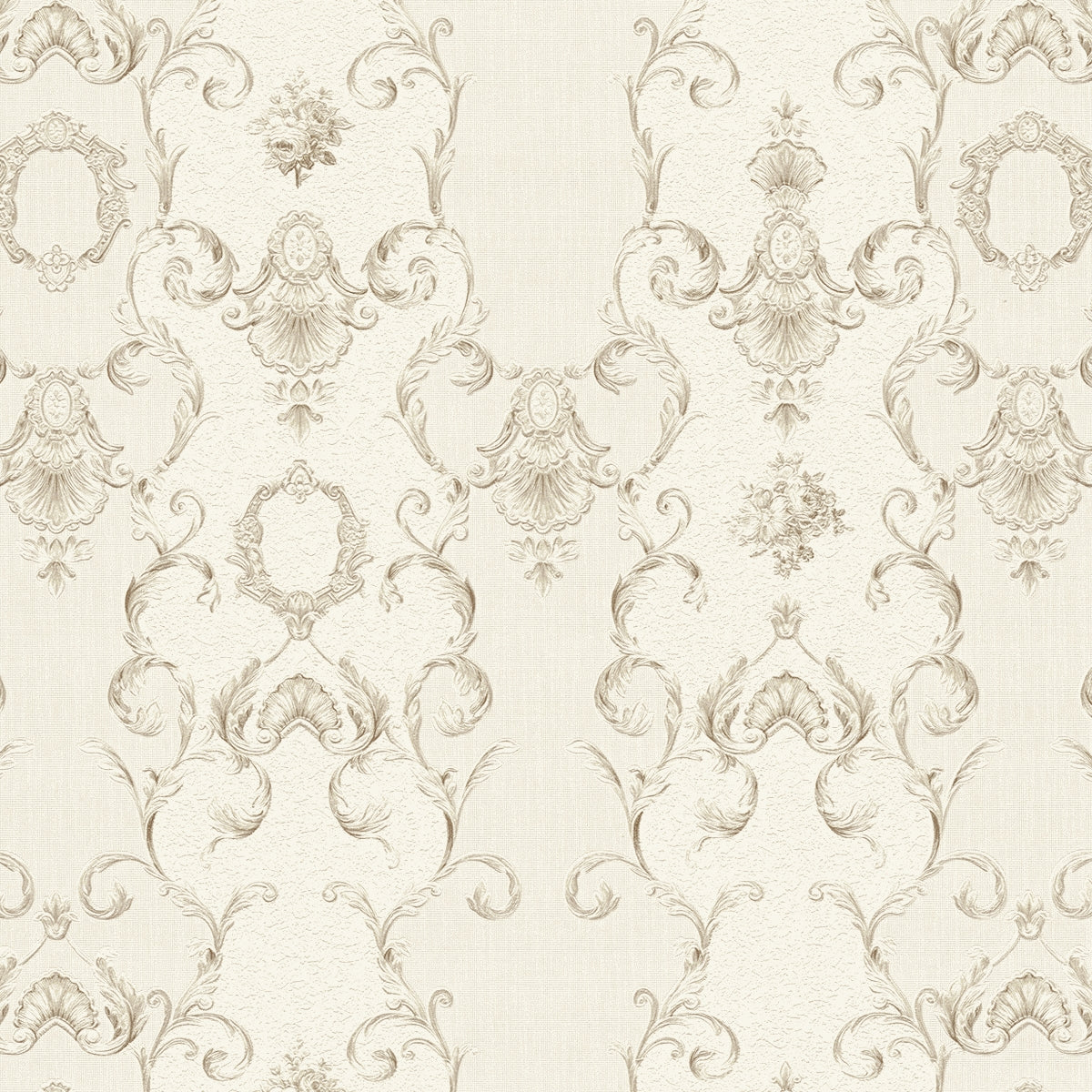 A.S. Création Barocktapete Barock Grau 343922 Tapete Château 5 Wandtapete Design