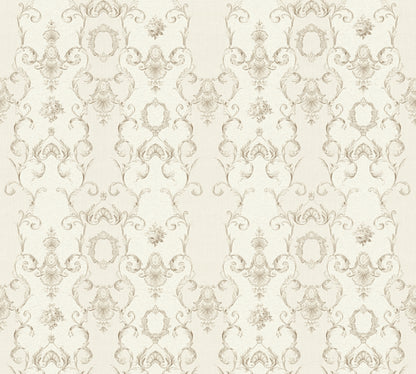 A.S. Création Barocktapete Barock Grau 343922 Tapete Château 5 Wandtapete Design