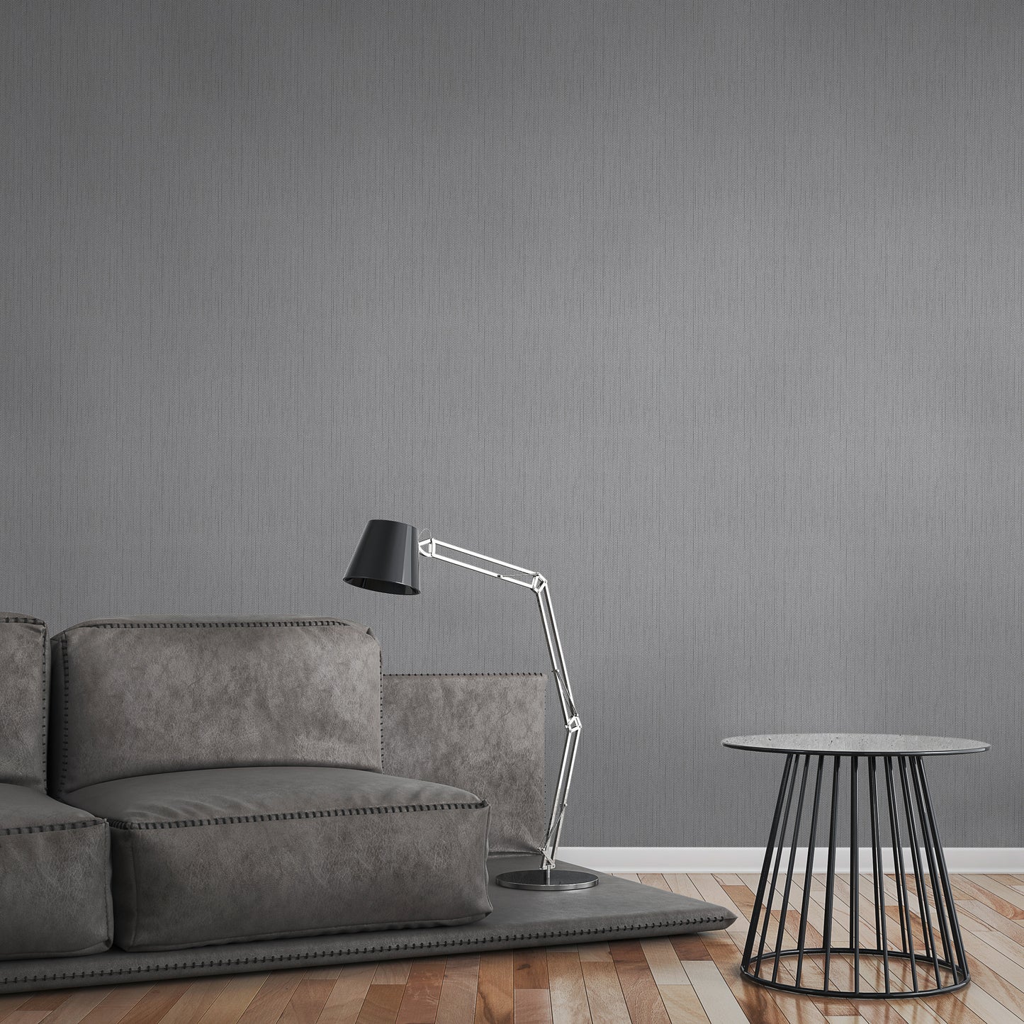 A.S. Création Tapete Attractive 2 344328 Grau Struktur Wandtapete Vliestapeten