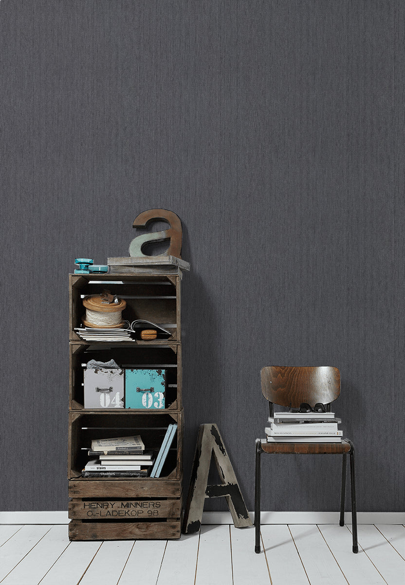 A.S. Création Tapete Attractive 2 344335 grau Struktur Tapeten Vliestapeten