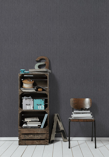 A.S. Création Tapete Attractive 2 344335 grau Struktur Tapeten Vliestapeten