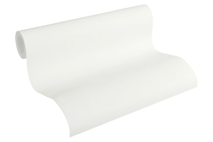 A.S. Création Unitapete Uni Weiß 344572 Tapete Happy Spring Wandtapete Design