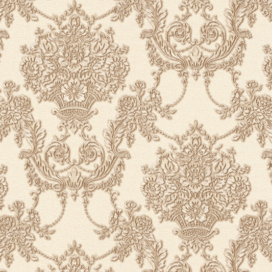 A.S. Création Barocktapete Barock Bronze 344925 Tapete Château 5 Wandtapete