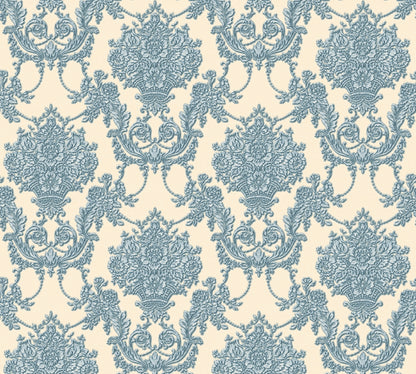 A.S. Création Barocktapete Barock Blau 344926 Tapete Château 5 Wandtapete Design