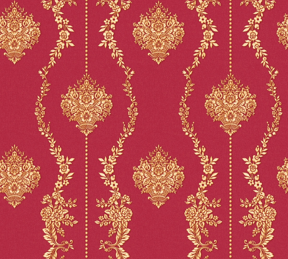 A.S. Création Barocktapete Barock Rot 344932 Tapete Château 5 Wandtapete Design
