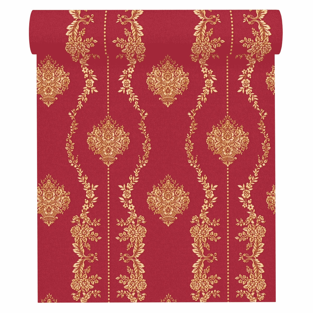 A.S. Création Barocktapete Barock Rot 344932 Tapete Château 5 Wandtapete Design