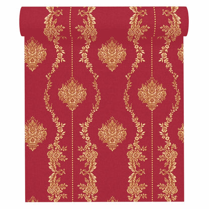 A.S. Création Barocktapete Barock Rot 344932 Tapete Château 5 Wandtapete Design