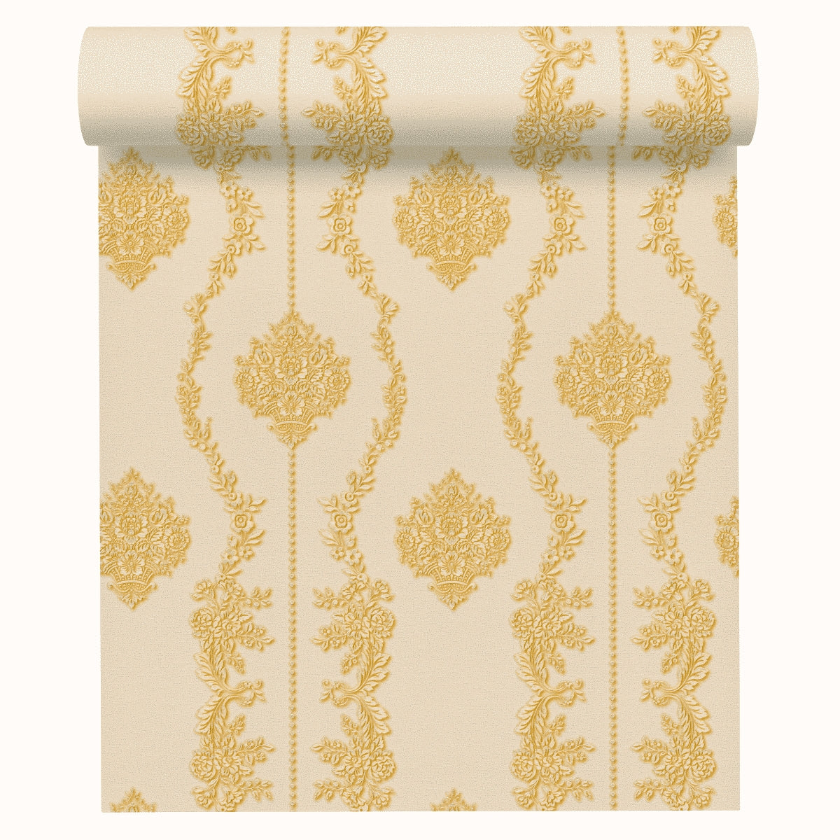 A.S. Création Barocktapete Barock Gelb 344934 Tapete Château 5 Wandtapete Design