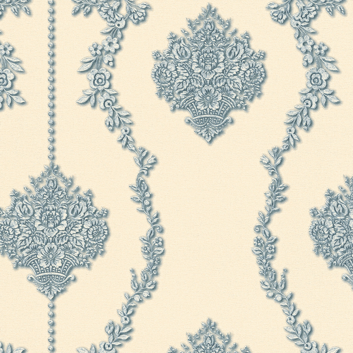 A.S. Création Barocktapete Barock Blau 344936 Tapete Château 5 Wandtapete Design