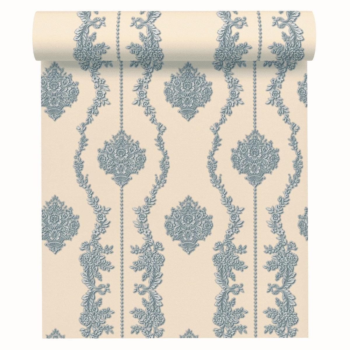 A.S. Création Barocktapete Barock Blau 344936 Tapete Château 5 Wandtapete Design