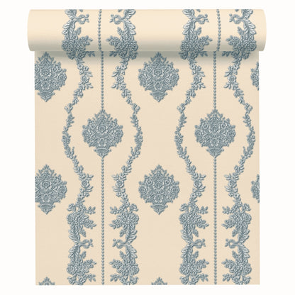 A.S. Création Barocktapete Barock Blau 344936 Tapete Château 5 Wandtapete Design