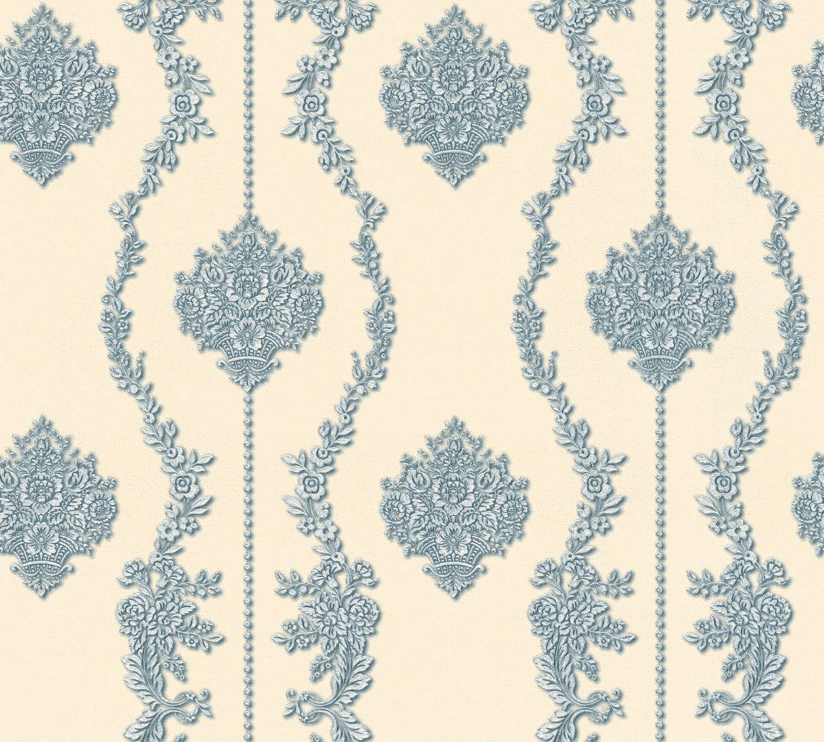 A.S. Création Barocktapete Barock Blau 344936 Tapete Château 5 Wandtapete Design