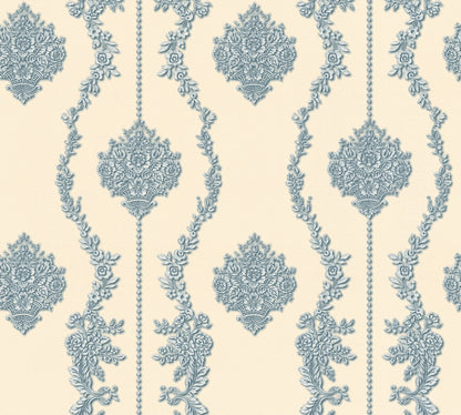 A.S. Création Barocktapete Barock Blau 344936 Tapete Château 5 Wandtapete Design