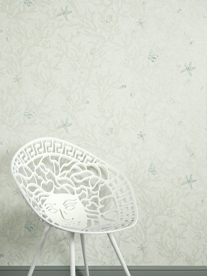 Versace Home Designtapete Grün 344962 Luxus Vlies Designertapete Tapete Design