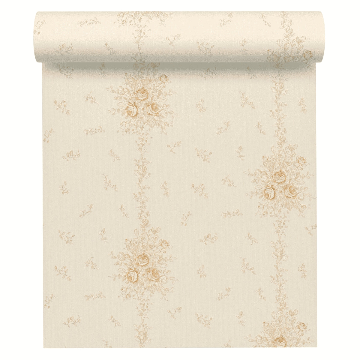 A.S. Création Blumentapete Blumen floral Tapete Gold 345004 Château 5 Wand