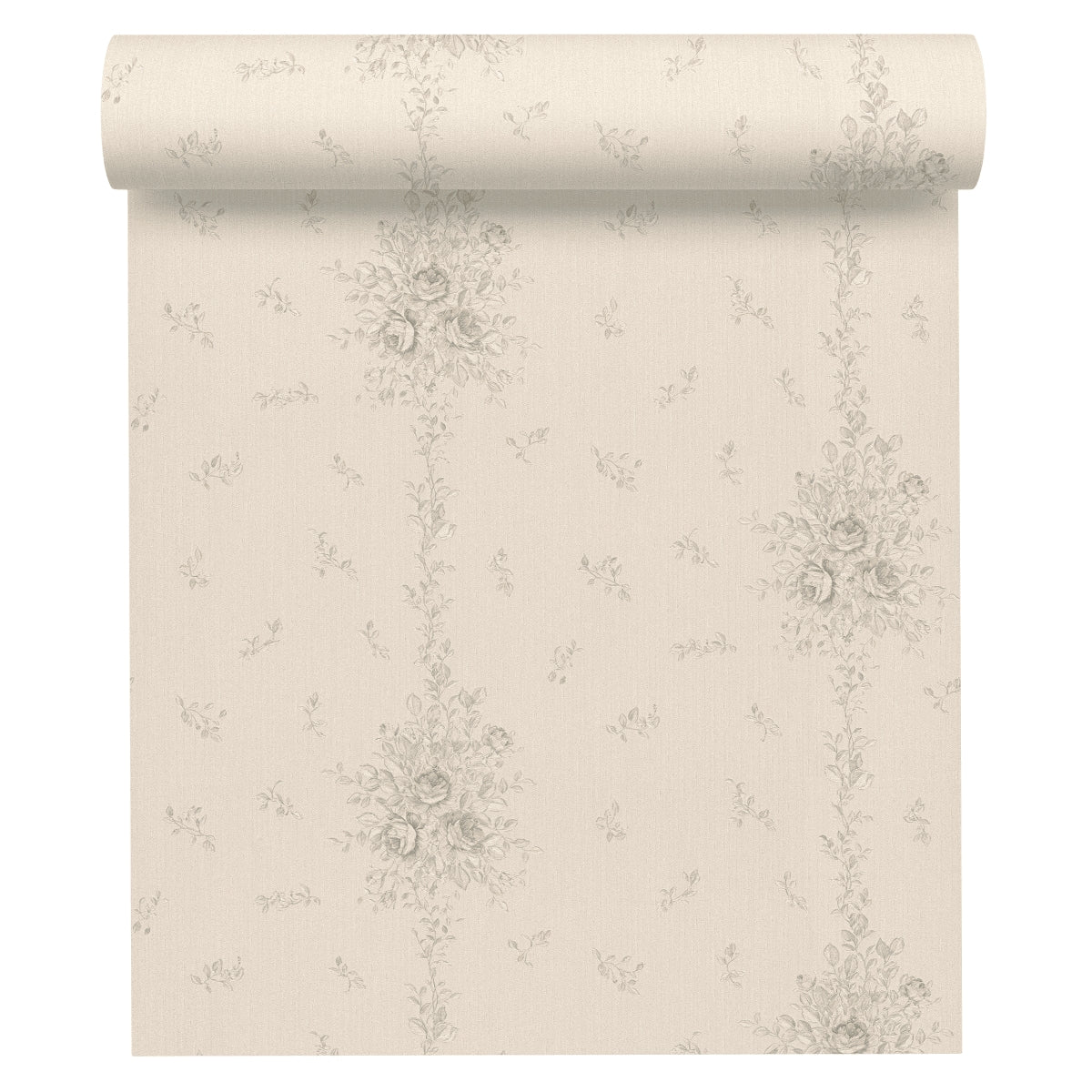 A.S. Création Blumentapete Blumen floral Tapete Grau 345005 Château 5 Wand