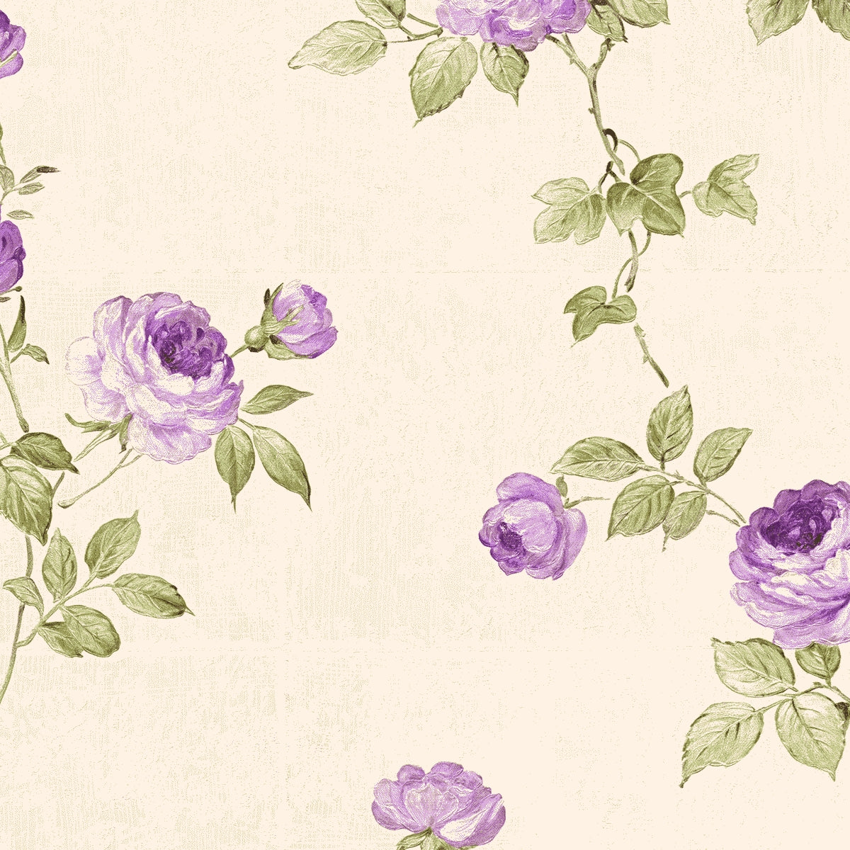A.S. Création Blumentapete Violett 345015 Tapete Château 5 Wandtapete Design