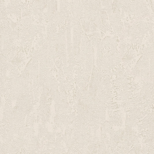 A.S. Création Unitapete Uni einfarbig Creme 345024 Tapete Château 5 Wandtapete