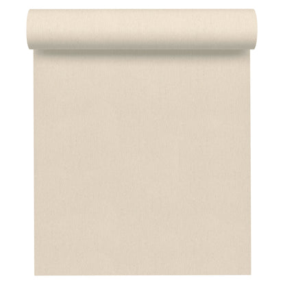A.S. Création Unitapete Uni einfarbig Creme 345033 Tapete Château 5 Wandtapete