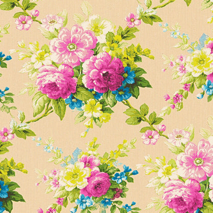 A.S. Création Blumentapete Blumen floral Tapete Bunt 345081 Château 5 Wand
