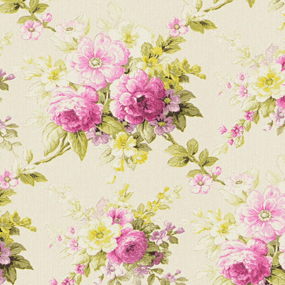 A.S. Création Blumentapete Blumen floral Tapete Bunt 345083 Château 5 Wand