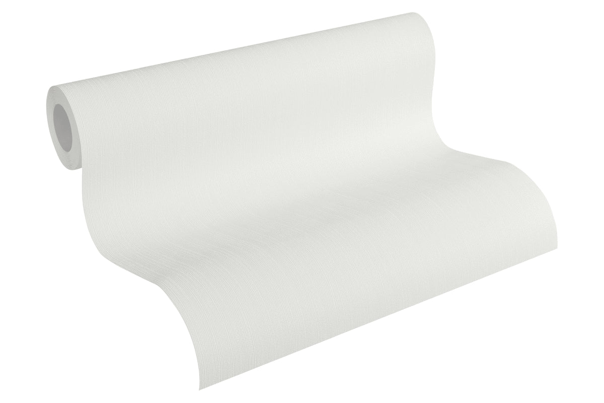 A.S. Création Unitapete Uni Weiß 347621 Tapete Happy Spring Wandtapete Design