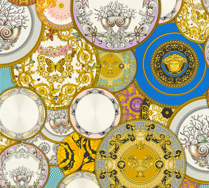 Versace Home Designtapete Gold 349011 Luxus Vlies Designertapete Tapete Design