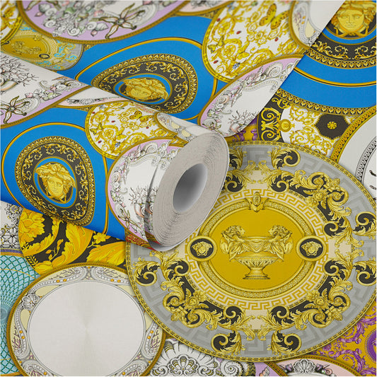 Versace Home Designtapete Gold 349011 Luxus Vlies Designertapete Tapete Design
