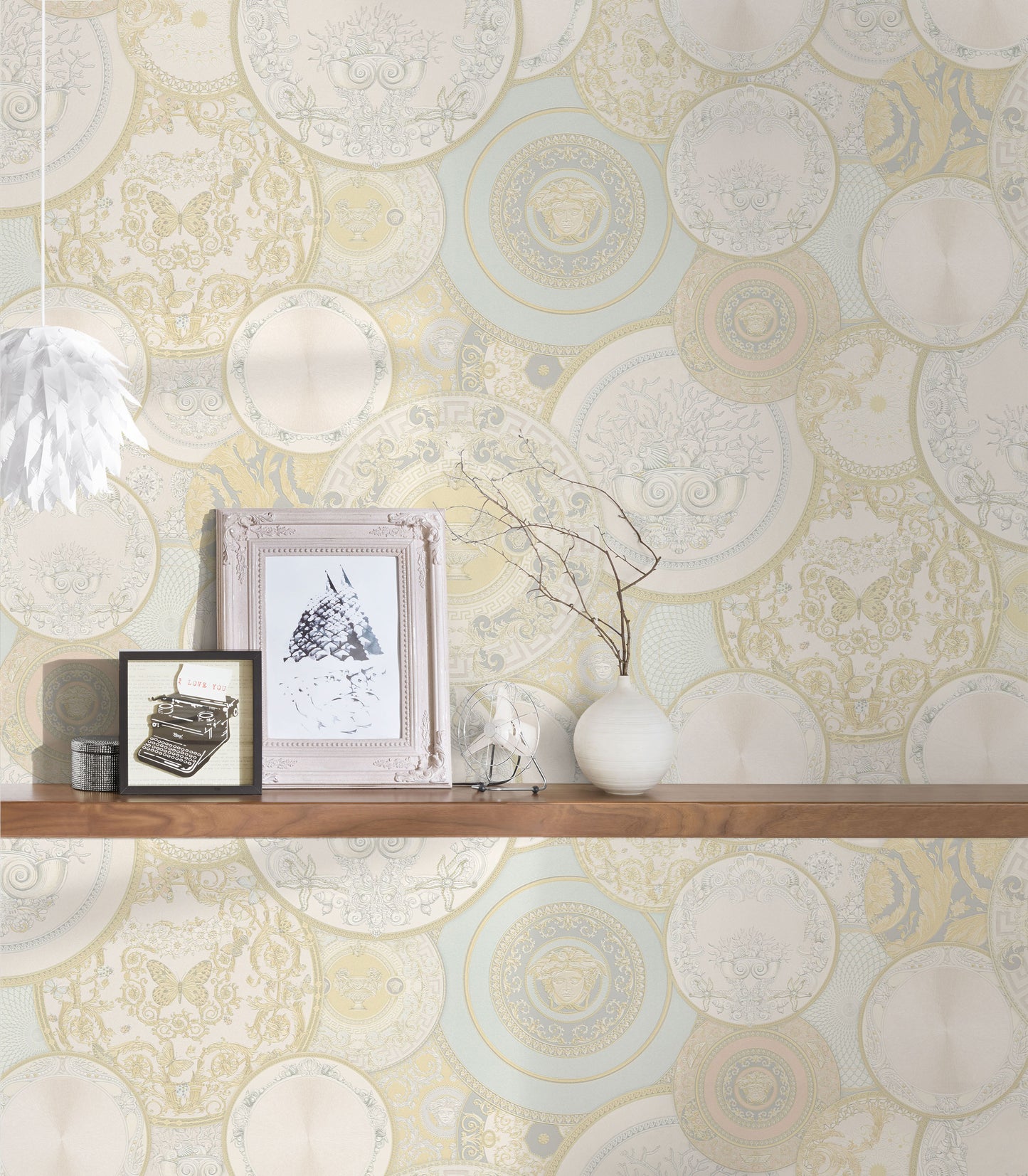 Versace Home Designtapete Gold 349012 Luxus Vlies Designertapete Tapete Design