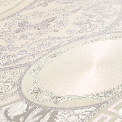 Versace Home Designtapete Silber 349014 Luxus Vlies Designertapete Tapete Design