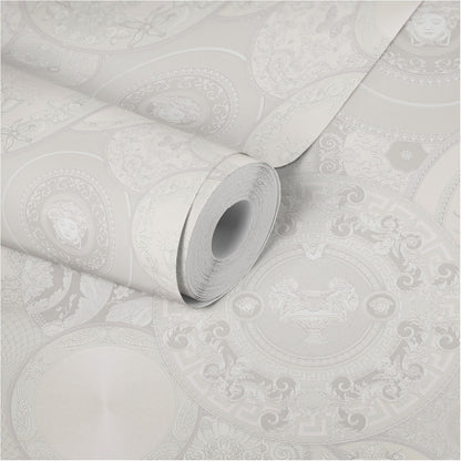 Versace Home Designtapete Silber 349014 Luxus Vlies Designertapete Tapete Design
