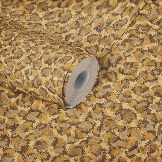 Versace Home Leopardentapete Braun 349023 Luxus Vlies Designertapete Tapete Leo