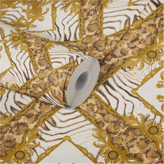 Versace Home Designtapete Gold 349043 Luxus Vlies Designertapete Tapete Design