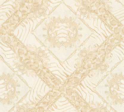 Versace Home Designtapete Beige 349044 Luxus Vlies Designertapete Tapete Design