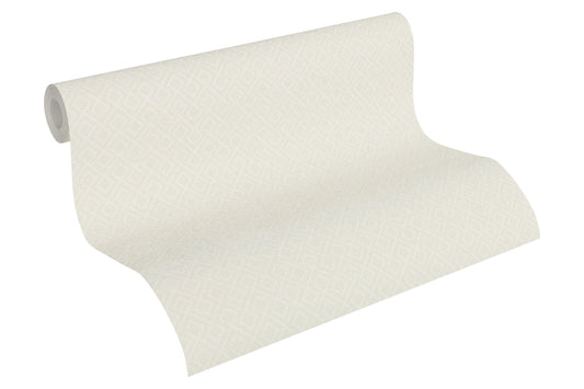 A.S. Création geometrisch Tapete Grau 351802 Wandtapete Vlies Vinyl Rolle Tapete