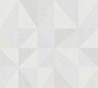 A.S. Création geometrisch Tapete Grau 351813 Wandtapete Vlies Vinyl Rolle Tapete