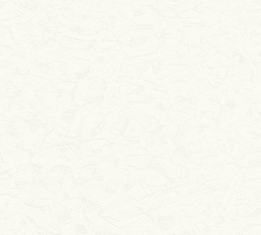 A.S. Création Unitapete Uni Weiß 351822 Tapete Happy Spring Wandtapete Design