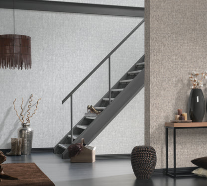 A.S. Création Tapete Attractive 2 354426 Grau Struktur Wandtapete Vliestapeten